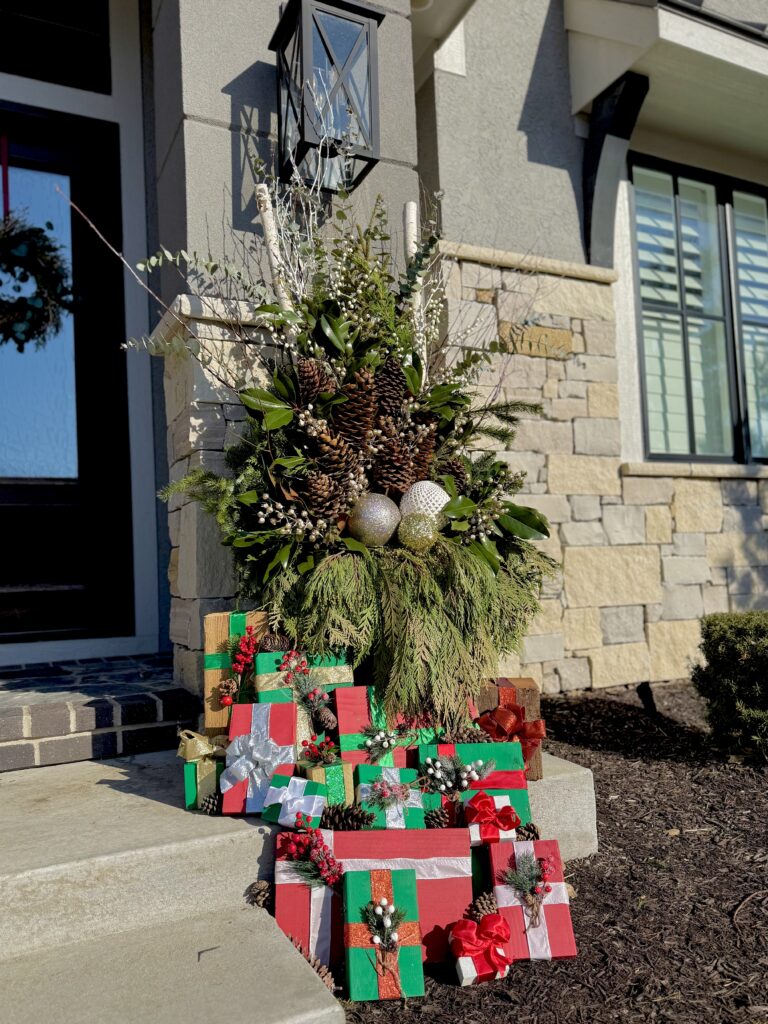 Kansas City seasonal porch styling service