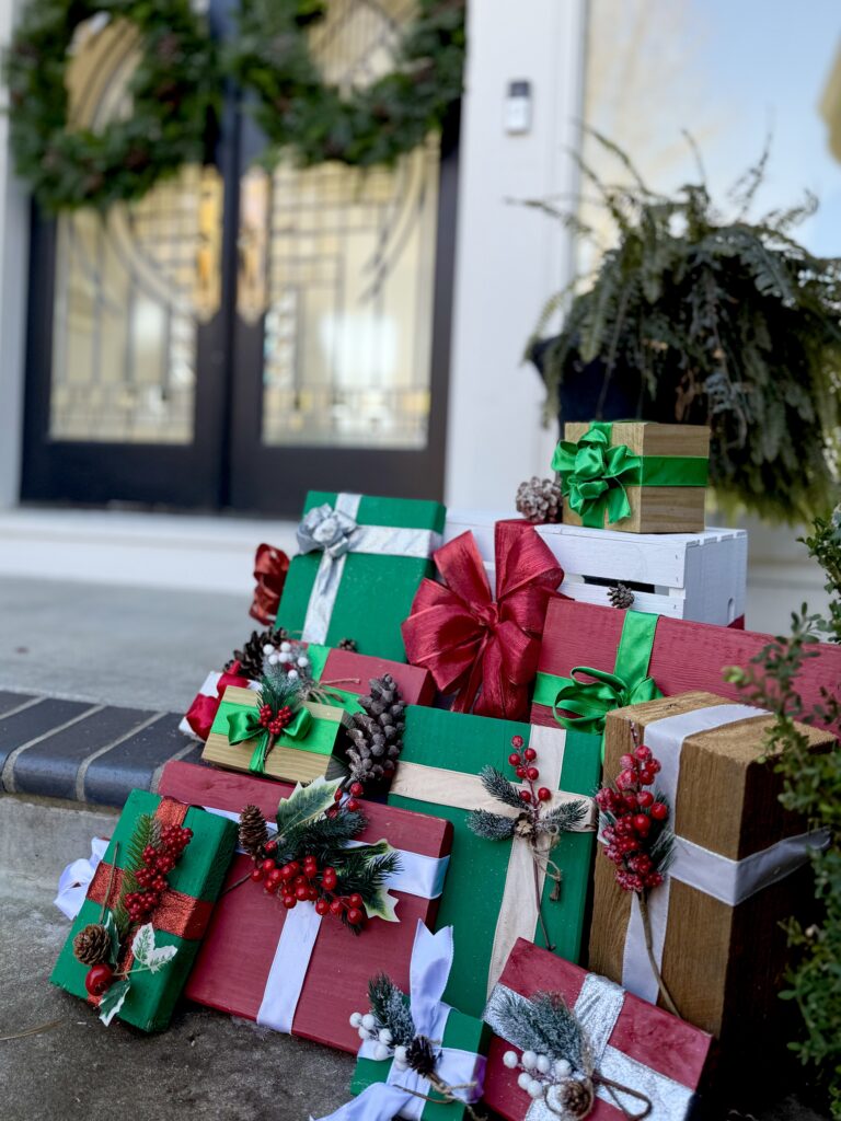 Custom front porch styling Kansas City